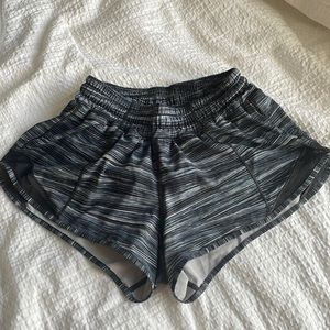 Lululemon Grey Hotty Hot Shorts